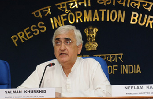 Salman Khurshid says Cong has 'blood on its hands', later defends himself