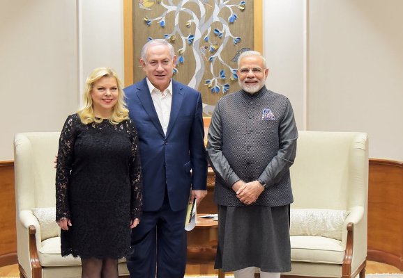 Narendra Modi hosts private dinner for Israeli Prime Minister Benjamin Netanyahu