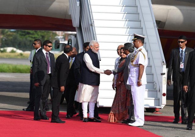 Narendra Modi reaches Maldives to attend Ibrahim Mohamed Solih's oath-taking ceremony