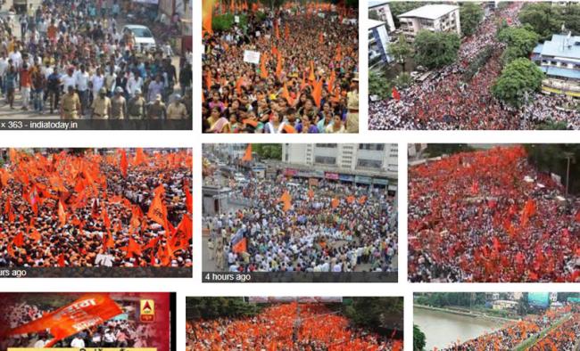 Maratha protesters block Mumbai-Pune highway demanding reservation