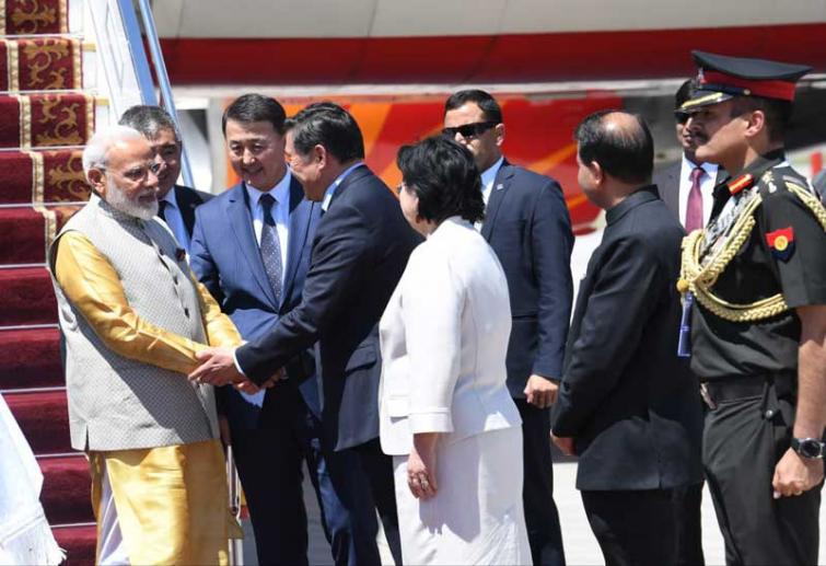 SCO summit: PM Modi arrives in Bishkek, to meet Putin, Xi