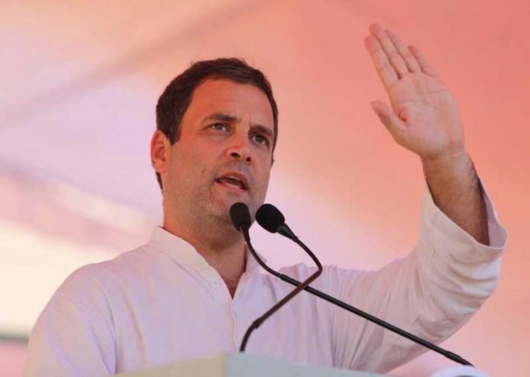 Rahul Gandhi slams Modi government over 'economic slowdown'