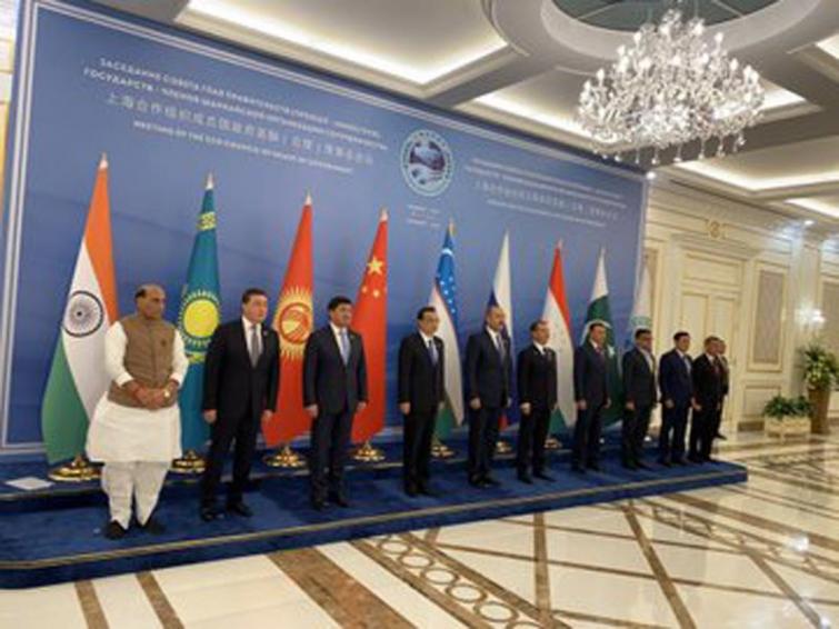 Rajnath Singh calls upon SCO to strengthen existing international laws to combat terrorism