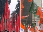 BJP, CPI-M clash during protest rally in Tripura