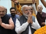 Modi, Shah hold parleys on cabinet, Oppn CMs to stay away from swearing-in