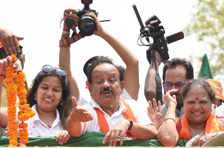 BJP's Harsh Vardhan files nomination from Chandni Chowk