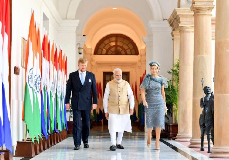 PM Modi holds meeting with Netherlands King Willem-Alexander and Queen Maxima