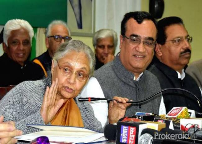 Sheila Dikshit becomes Delhi Congress chief, Ajay Maken congratulates