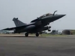 India welcomes first batch of 5 Rafale jets