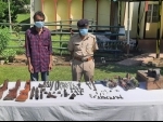 Assam Rifles crack down illegal armoury shop, seiz large number of arms in Nagaland’s Peren district