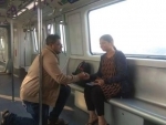 Valentine's Day: Man proposes to his partner during debut run of Kolkata's E-W Metro