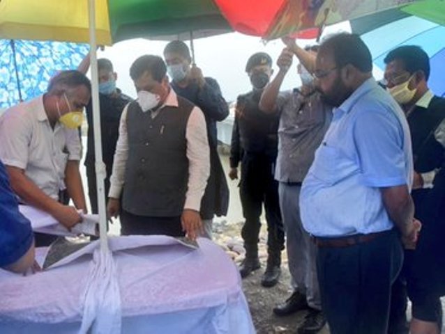 Sonowal visits flood and erosion hit areas of Lakhimpur and Dhemaji