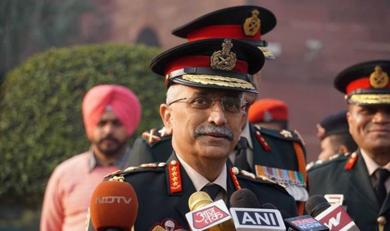 Indian Army Chief  MM Naravane leaves for UAE, Saudi Arabia