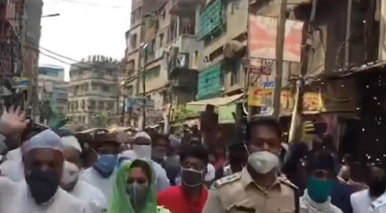 Covid-19: Hundreds violate lockdown, join local police's peace march in Red Zone Howrah city