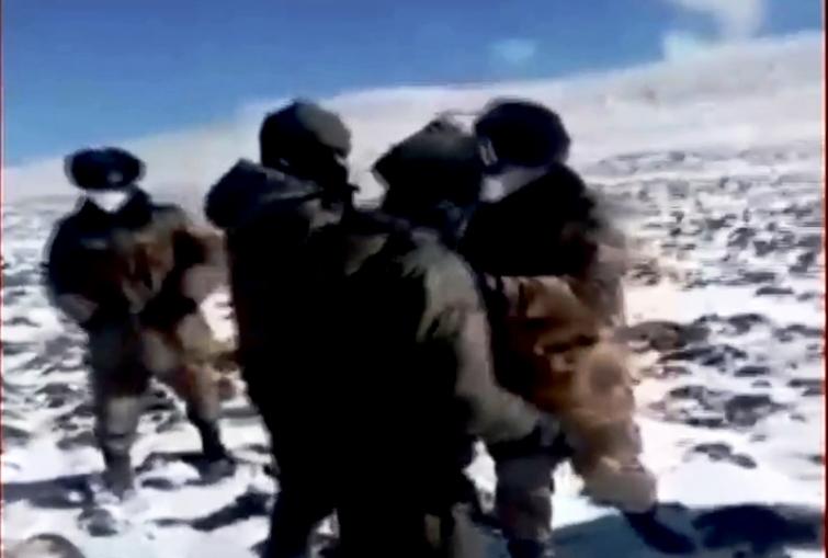 New video emerges showing Indian and Chinese soldiers clash at high altitude in Sikkim