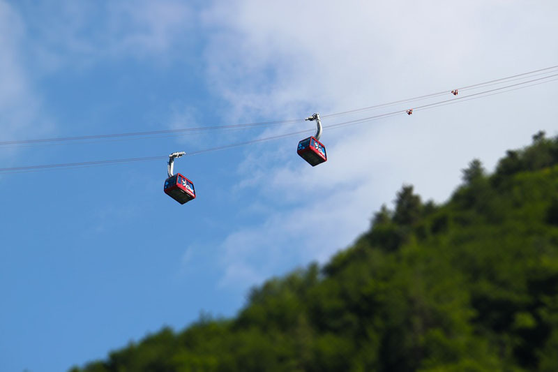 Jammu and Kashmir: Ropeway project begins commercial operations by taking all COVID-19 precautions 