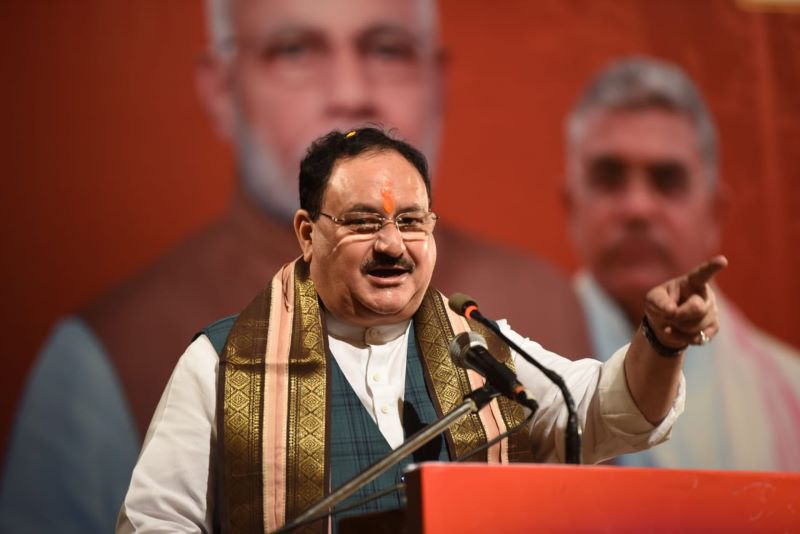 'Intolerance, thy name is Mamata Banerjee': BJP chief JP Nadda in Kolkata