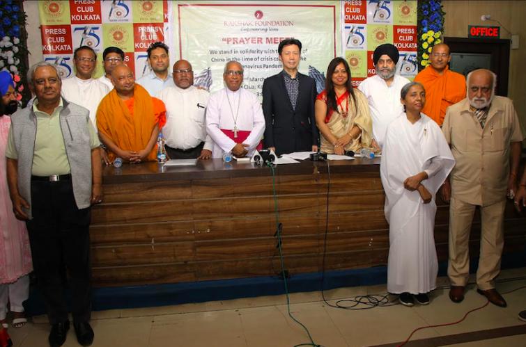 Coronavirus outbreak: Chinese Consul General Zha Liyou attends prayer meet in Kolkata 