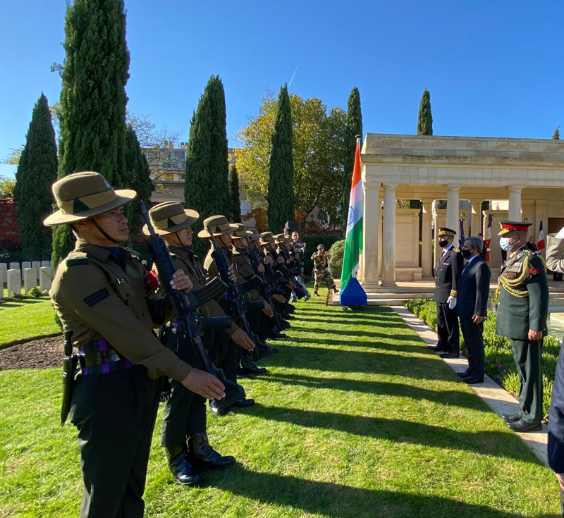 India-France joint military exercise conducted in France