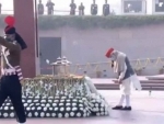 PM Narendra Modi pays homage at National War Memorial ahead of R-Day parade