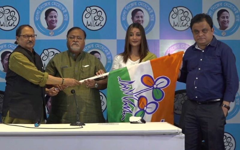 Tollywood actor Sayantika Banerjee joins Trinamool Congress in poll-bound West Bengal