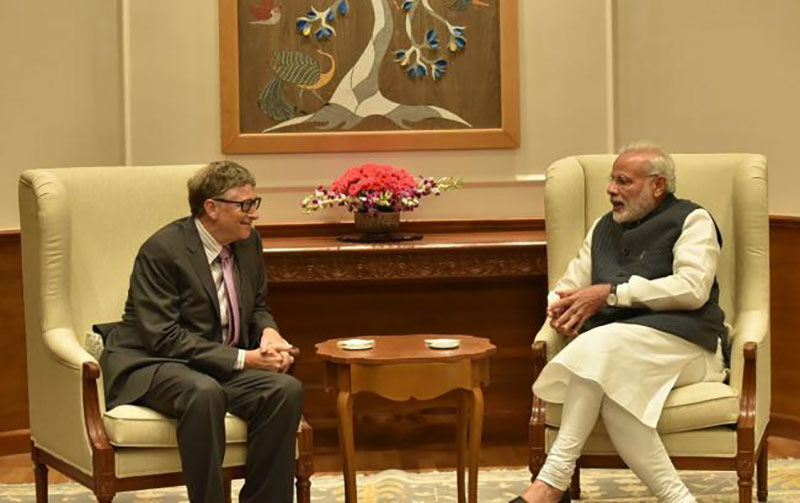 Bill Gates congratulates Narendra Modi for launching Ayushman Bharat Digital Mission