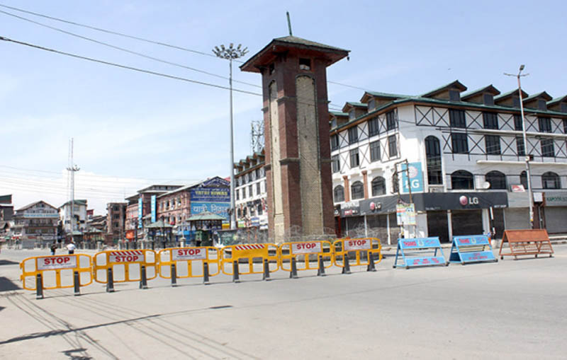 Covid lockdown enforced across Kashmir on day two