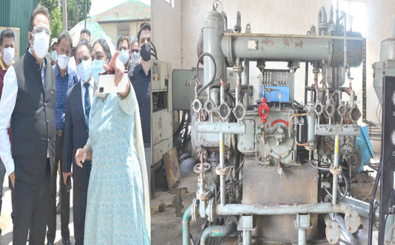 Jammu And Kashmir: Advisor Baseer Khan reviews functioning of oxygen manufacturing plants