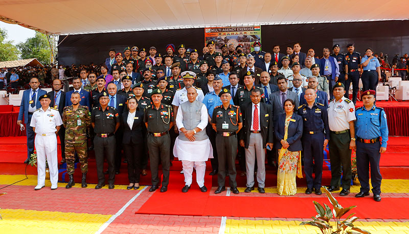 Rajnath Singh witnesses multi-agency HADR exercise PANEX-21 in Pune