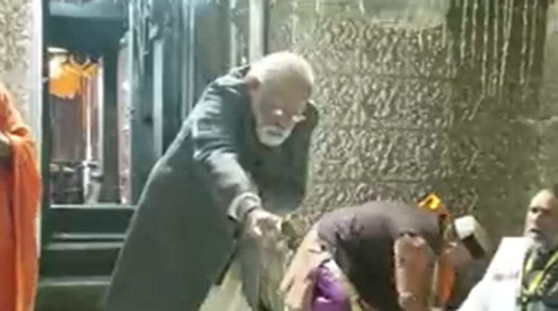 PM Narendra Modi visits Kedarnath, scheduled to unveil several projects today