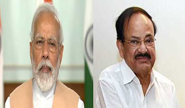 PM Modi, VP Naidu, other leaders greet people on Hindi Diwas