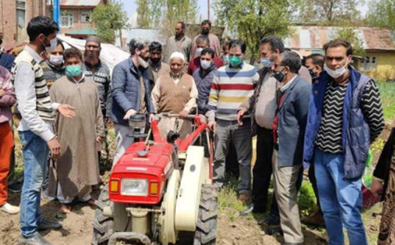 Jammu and Kashmir: Agriculture Deptt kick-starts Kharif campaign from Sumbal