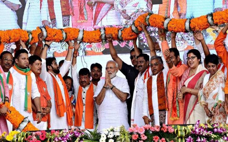 PM Modi to address mega rally in Kolkata's Brigade ground, Mithun Chakraborty likely to attend