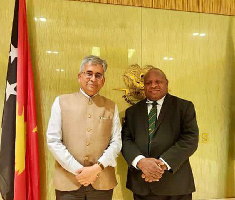 India-Papua New Guinea host first round of Foreign Office Consultations