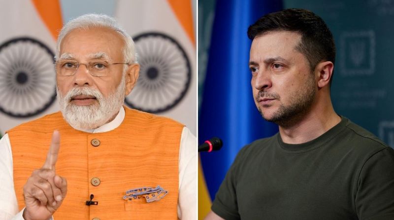 PM Modi speaks to Volodymyr Zelenskiy on phone, calls for cessation of hostilities in Ukraine