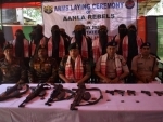 13 cadres of AANLA gives up arms