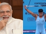 PM Modi expresses delight over Achinta Sheuli's feat in Commonwealth Games