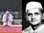 PM Modi pays tributes to Lal Bahadur Shastri on his birth anniversary