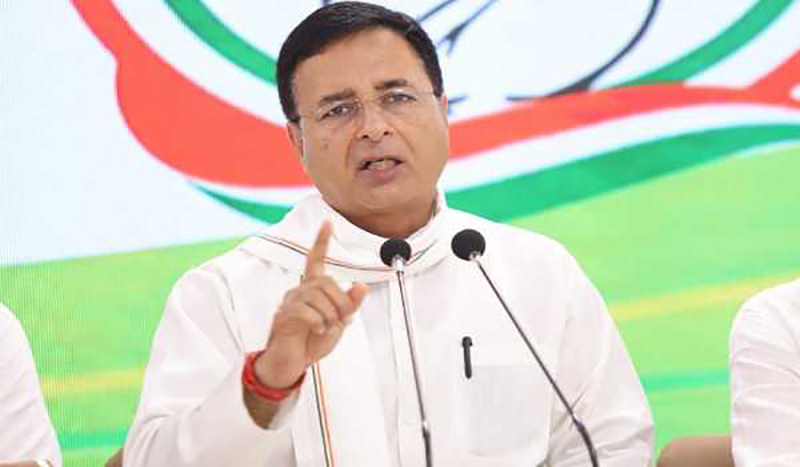 Modi govt has imposed undeclared emergency in Central Delhi: Randeep Singh Surjewala