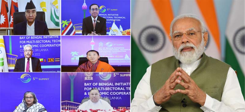 Narendra Modi attends BIMSTEC