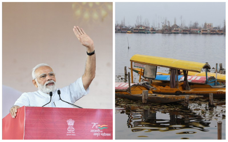 Narendra Modi appreciates arrival of record number of tourists in Jammu and Kashmir