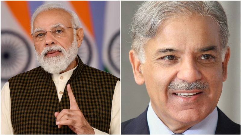 'India desires peace in a region free of terror': Modi congratulates new Pak PM Shehbaz Sharif