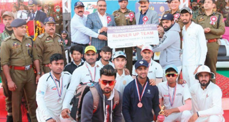 JK: 10th Police Martyrs' Memorial Cricket Tournament concludes