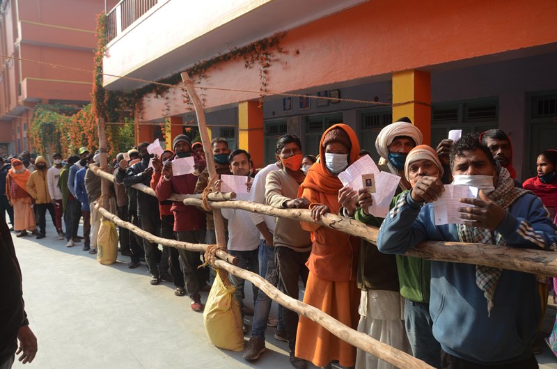 60.44 per cent voter's turnout recorded in UP second phase polling