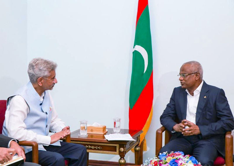 S Jaishankar visits Maldives, meets several key leaders