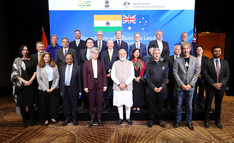 PM Narendra Modi addresses Business Roundtable in Sydney