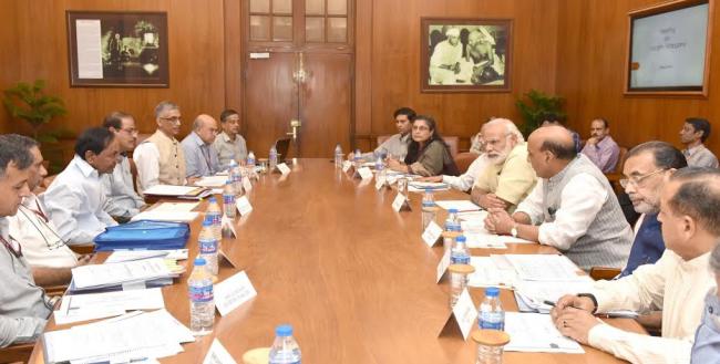 PM Narendra Modi chairs high level meeting to review preparedness on Cyclone ‘Biparjoy'