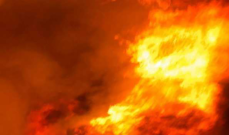 Madhya Pradesh: Massive fire breaks out in Katni