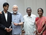 'Had very special visitors': PM Modi meets chess grandmaster R Praggnanandhaa, his parents