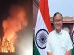 Manipur: Union Minister Ranjan's house set ablaze in Imphal